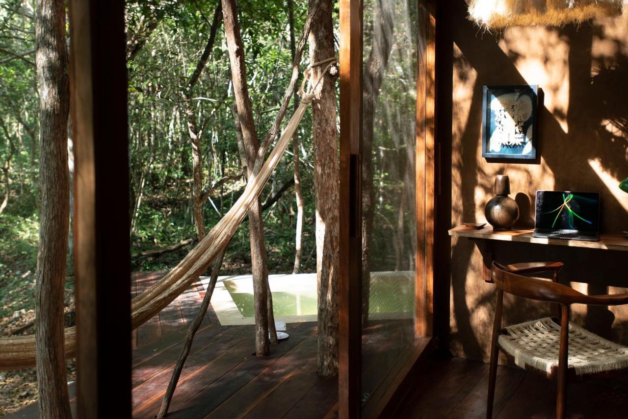 Ojo De Arbol, Boutique Cabin In The Real Jungle Tulum Exteriér fotografie