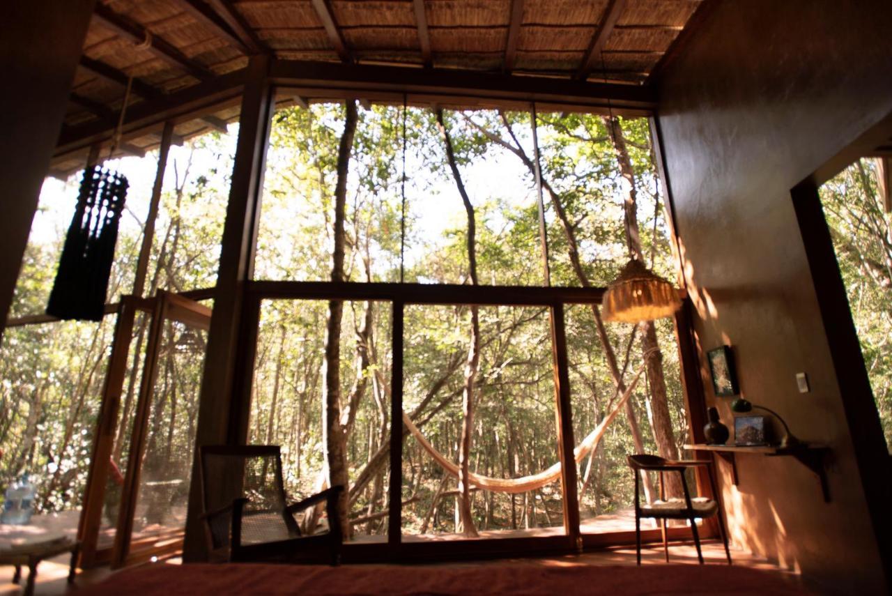 Ojo De Arbol, Boutique Cabin In The Real Jungle Tulum Exteriér fotografie